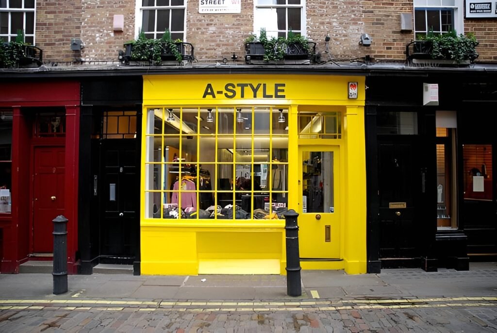 Yellow Shop Front