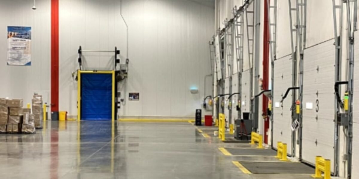 respray a warehouse