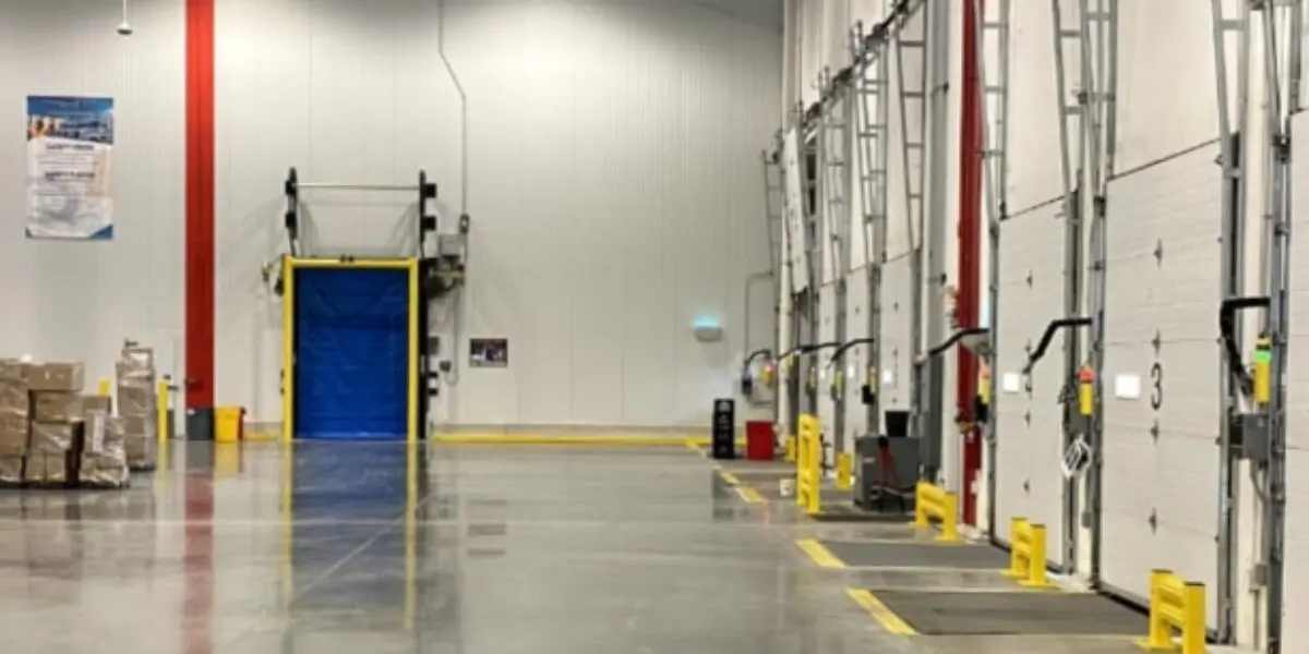 respray a warehouse