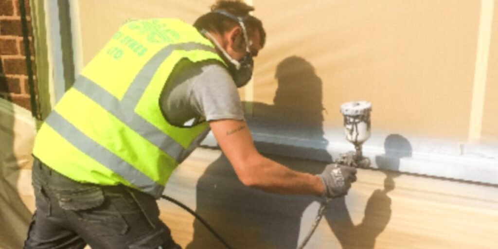 On-Site Spray Painting