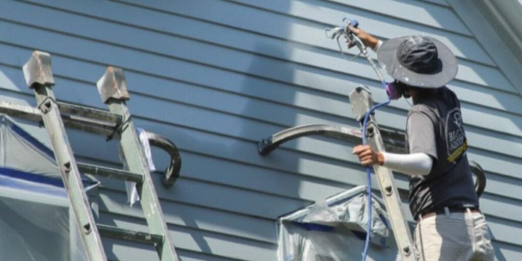 On-Site Spray Painting