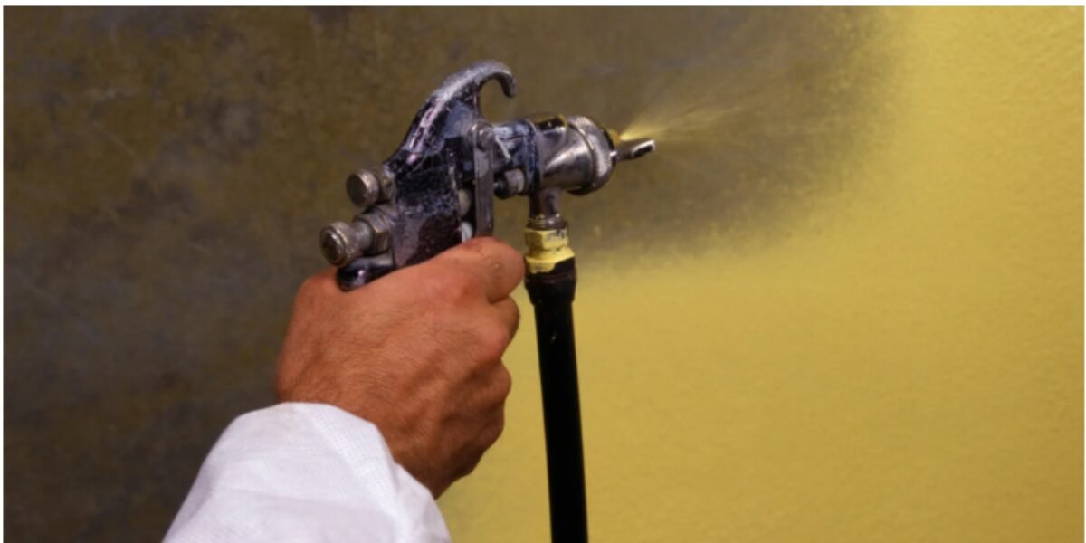 on site spraying and cladding painting for retail properties