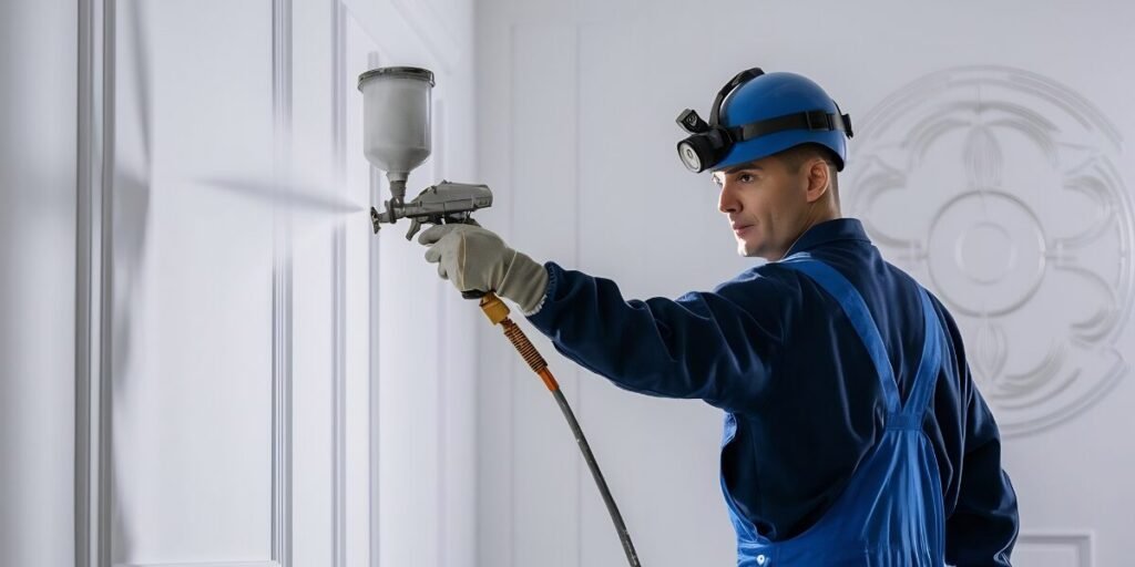 Commercial Spray Painting Contractor in Bedfordshire