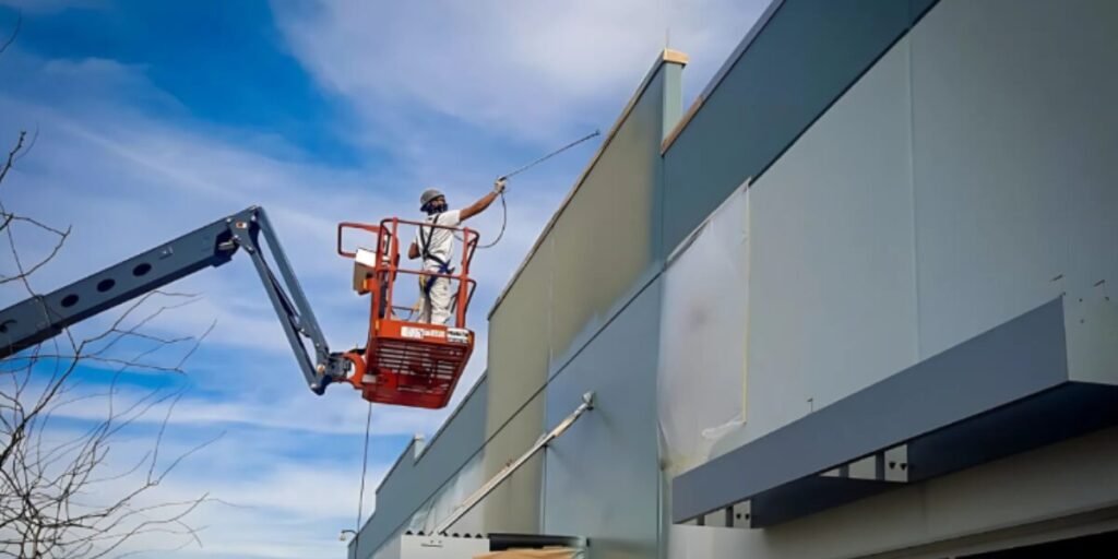 commercial spray painting